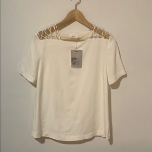 A.L.C. Philip lace up top